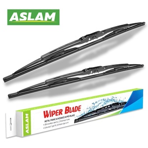 ใบปัดน้ำฝนอเนกประสงค์ ASLAM ขายดี คุณภาพสูง โครงโลหะ ทนทาน เงียบ อะไหล่รถยนต์ - Product Image 1