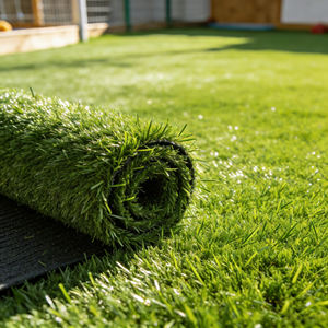 <span class=keywords><strong>Gazon</strong></span> artificiel de qualité supérieure pour usage domestique en intérieur, résistant aux UV pendant 5 ans, fibres PE PP écologiques, option rouleau de 50 m², certifié CE - Product Image 1