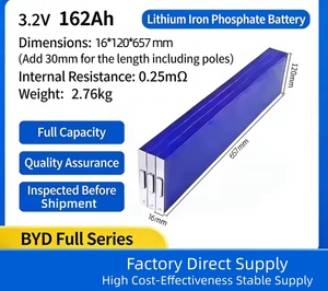 Celle batteria a lama LiFePO4 BYD 3.2V 162Ah 360Ah 400Ah 420Ah per accumulo di energia, carrelli elevatori elettrici, EV, ESS - Product Image 2
