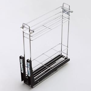 D316 Cesta de alambre extraíble Unidad de base de <span class=keywords><strong>despensa</strong></span> de cocina Almacenamiento de cajones de <span class=keywords><strong>armario</strong></span> - Product Image 4