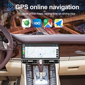 NaviHua สำหรับ Porsche Panamera ปี 2010-2016 อุปกรณ์อัพเกรดรถยนต์ วิทยุติดรถยนต์ระบบ Android ขนาด 12.3 นิ้ว พร้อมระบบนำทาง GPS มัลติมีเดีย Carplay DSP WIFI - Product Image 3