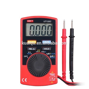 UT120C Pocket Size Stype <strong>Digital</strong> Multimeter Auto Range Tester DC AC <strong>Voltage</strong> Diode <strong>Mini</strong> Electrical <strong>Meters</strong> LCD <strong>Display</strong> - Product Image 1