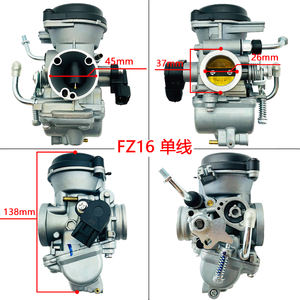 <span class=keywords><strong>Carburador</strong></span> de Motocicleta <span class=keywords><strong>Fz16</strong></span>, Cable de Acelerador Único, <span class=keywords><strong>Carburador</strong></span> de 26 mm, 2 Tiempos, Gasolina, Carreras, Piezas de <span class=keywords><strong>Carburador</strong></span> de Moto - Product Image 6