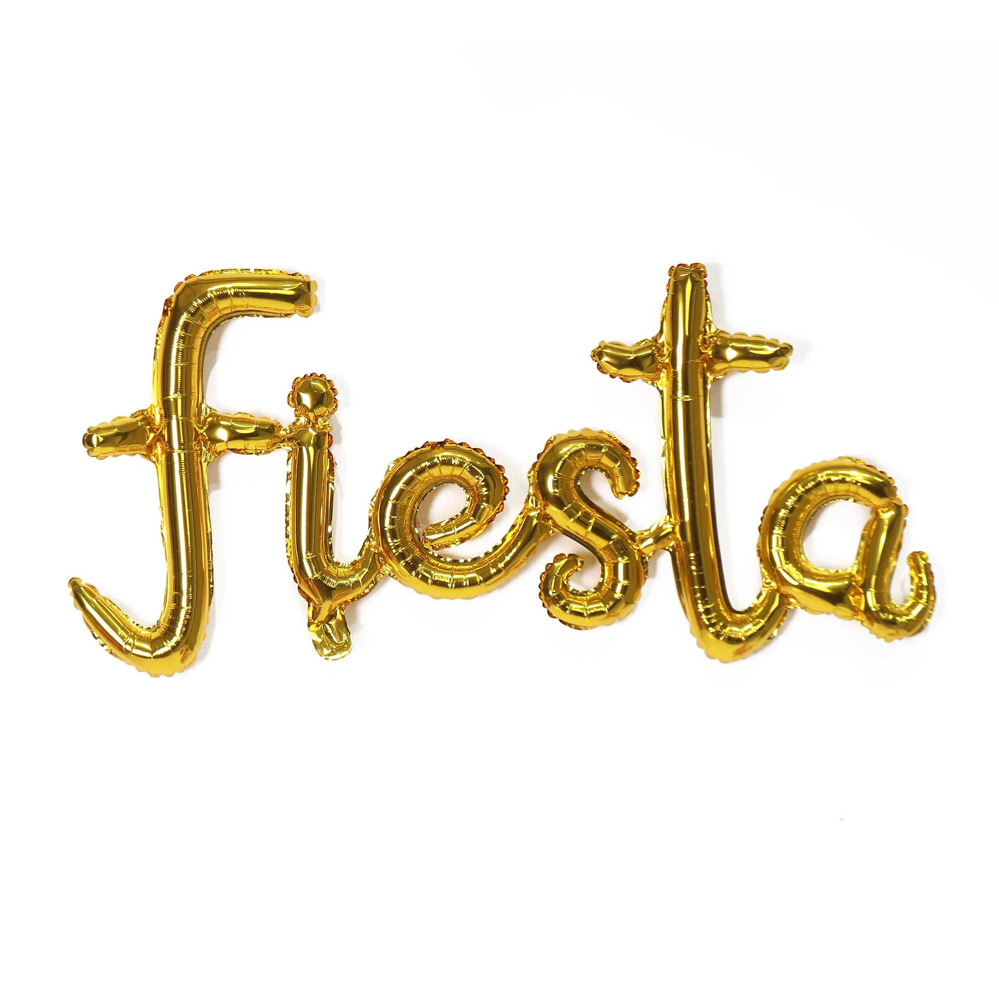 Fiesta letter foil balloons birthday party decorations alphabet word balloon kids toys celebrate holiday life