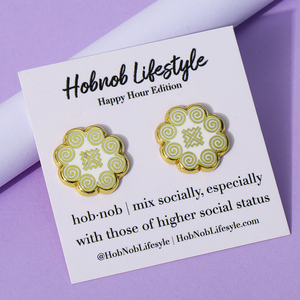 Nhà Sản Xuất Tùy Chỉnh Kim Loại Hợp Kim Cứng Men Bông Tai Với Giá Cả Cạnh Tranh Cho Quà Tặng Khuyến Mãi Vòng Tai Tùy Chỉnh Men <span class=keywords><strong>Pin</strong></span> - Product Image 5