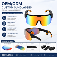 Untuk Kacamata Pintar YM-S01 OEM/ODM, Panggilan Nirkabel, Pemutaran Musik, Perlindungan UV400, Tahan Air IPX-4, Baterai 12 Jam