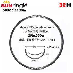 Sunringle Sun DUROC 30/35/40 <span class=keywords><strong>Jante</strong></span> de vélo de montagne tout-terrain 27.5/29 - Product Image 6