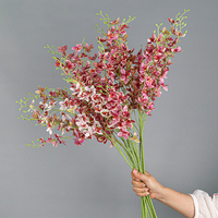 Hochwertige Künstliche Orchideen mit Langem Stiel, Realistische Touch-Blumen für Zuhause, Hotel und Weihnachten