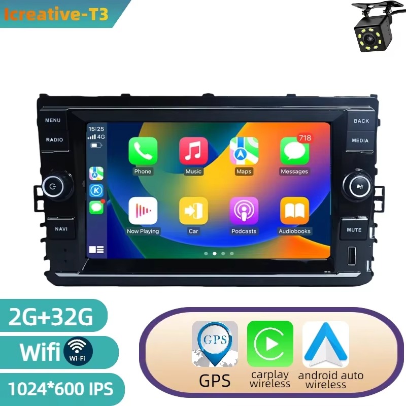 T3 2+32 Black +8LED Cam