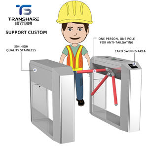 Cancello barriera per controllo accessi di sicurezza porta porta giradischi portello 304 acciaio inossidabile - Product Image 3