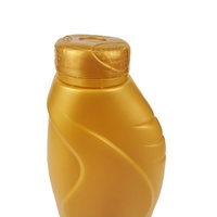 Bouteille vide de cruche de mesure d'huile d'or de 1litre pour des moteurs 1000ml bouteille d'huile de lubrification de moteur avec la ligne de niveau liquide