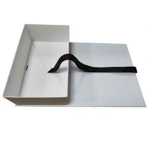 Custom Logo Luxury Cardboard Foldable <b>Hair</b> Bundle Extension Wig Packaging Box <b>for</b> Bundles - Product Image 3