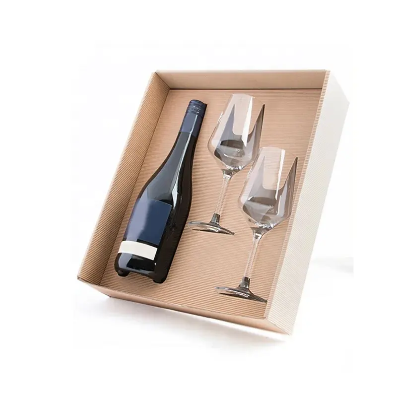 Wholesale Luxury Champagne Bottle Box Whisky Packaging Box Gift Box For Wine