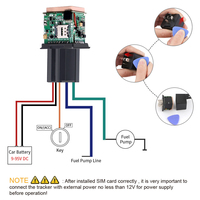 Dispositivo de seguimiento de coche de relé oculto MV930G corte remoto del motor 4G rastreador de Gps de motocicleta con tarjeta Sim
