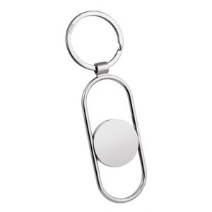 Porte-clés en caoutchouc creux à plaque coulissante - Product Image 3