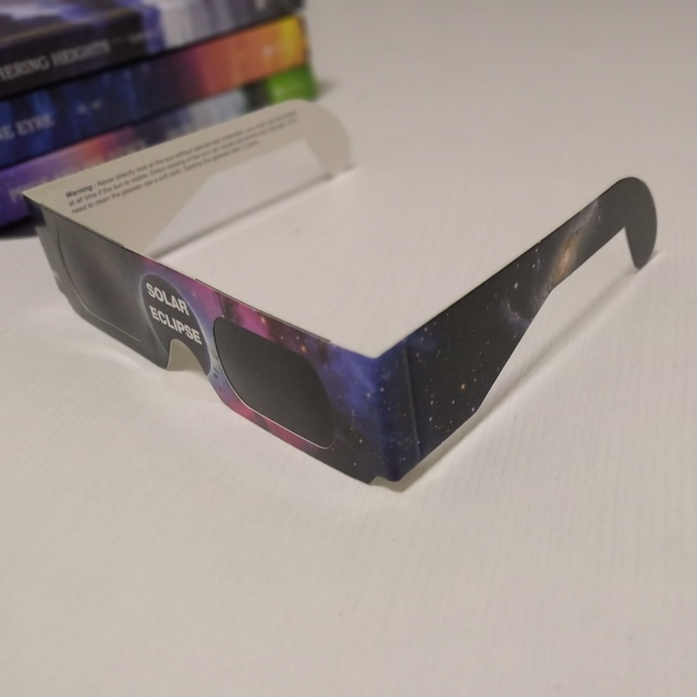 Pre-sale 2027 Solar Eclipse Glasses ISO 12312-2 Certified Paper Safety Eyewear with Neutral Color Printing for Science Events