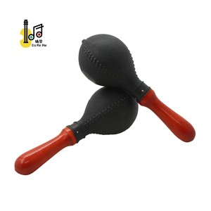<span class=keywords><strong>Maracas</strong></span> en bois de grande taille, instrument de percussion musical d'église, avec logo noir imprimé, bruit de grincement, <span class=keywords><strong>prix</strong></span> - Product Image 2