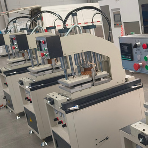 Fabrieks prijs raam- en deurproductie UPVC en PVC profiel enkelkopslasmachine - Product Image 2