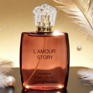 Profumi L'AMOUR STORY per donna-Pera e ribes nero da 90ml EDP a lunga durata | Regalo fruttato floreale per fragranza fidanzata - Product Image 2