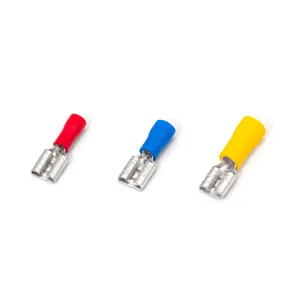 LEXT FDD Waterproof Insulated Female Spade Terminal Male Female Brass ConnectorWire Connector Terminal