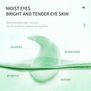 Maschera per Occhi BIOAUQA con Etichetta Privata, Rimuove le Occhiaie, Anti-rughe, Collagene, Acido Ialuronico, Oro, in Formato Foglio - Product Image 3