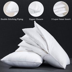 <span class=keywords><strong>Oreiller</strong></span> de lit <span class=keywords><strong>en</strong></span> <span class=keywords><strong>duvet</strong></span> de coton 100% qualité hôtelière, multi-couches, réglable, Chillax, <span class=keywords><strong>oreiller</strong></span> fonctionnel <span class=keywords><strong>en</strong></span> <span class=keywords><strong>duvet</strong></span> <span class=keywords><strong>d</strong></span>'oie - Product Image 2
