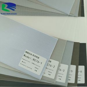 Persianas de cebra de alta calidad, persianas enrollables no motorizadas de tela de <span class=keywords><strong>doble</strong></span> capa, formato de resorte eléctrico, fabricante directo - Product Image 2