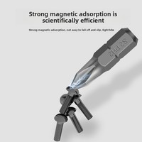 LXD 25mm PH2 1/4 inci Hex Magnetic Screwdriver Bits-Gagang Baja Kelas Industri OEM ODM Set Obeng yang Dapat Disesuaikan