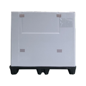 Katlanır euro sanayi plastik oluklu palet kutusu - Product Image 5