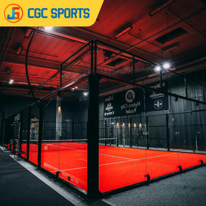 Venta caliente Panorámica interior al aire libre <span class=keywords><strong>Padel</strong></span> Court <span class=keywords><strong>Padel</strong></span> Tennis Court con Precio de Fábrica Por <span class=keywords><strong>padel</strong></span> con techo - Product Image 5