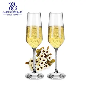 Verre à tige haute gobelet verres à vin ensemble de verres à tige en étain verres à vin gobelets à vin jus verre tasse boissons froides verrerie