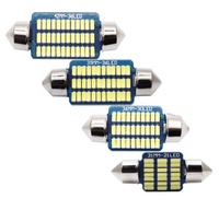 Festoon D6 2018 SMD LED 5W 6000K Accessoire d'éclairage intérieur de voiture, économe en énergie, longue durée de vie, pour l'éclairage intérieur automobile