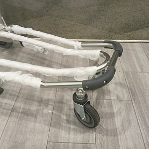 Carro de equipaje de aeropuerto de acero inoxidable de <span class=keywords><strong>4</strong></span> ruedas a la venta equipaje de carro de aeropuerto - Product Image 5