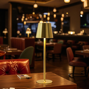 Hiện Đại Bắc Âu Led điều khiển cảm ứng Bar bảng đèn, không dây khách sạn có thể sạc lại không dây kim loại cao-chân bảng đèn - Product Image 2