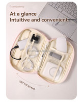 Sacs organisateurs de câbles multifonctionnels, solution de rangement pour accessoires de gestion des câbles, nouveau design de sac de rangement