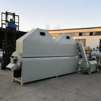 Machine de séparation des impuretés légères en flocons à haute efficacité, équipement de tri des plastiques par air