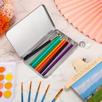 Boîte en fer blanc rectangulaire avec couvercle à charnière, qualité alimentaire, impression CMYK, boîte en fer blanc OEM pour emballage cadeau de chocolats et bonbons