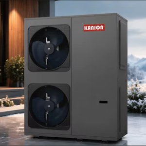 Bomba de Calor de Agua Midea KANION 26-40kW, Eficiencia Energética A++, R290, Inverter 3D DC, Pantalla Táctil <span class=keywords><strong>WiFi</strong></span>, Panel Negro sin Tanque - Product Image 1