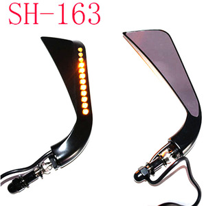 163 LED tín hiệu rẽ ánh sáng điều kiện mới chảy nước Side gương chiếu hậu cho chéo xương hộp đóng gói - Product Image 2