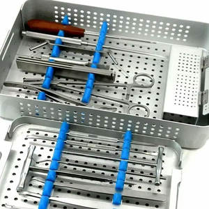 Kit Quirúrgico Personalizado de Instrumentos Ortopédicos Manuales de Acero Inoxidable para Pequeños Fragmentos, con Placa de Bloqueo Óseo Mini y Tornillos, CE - Product Image 2