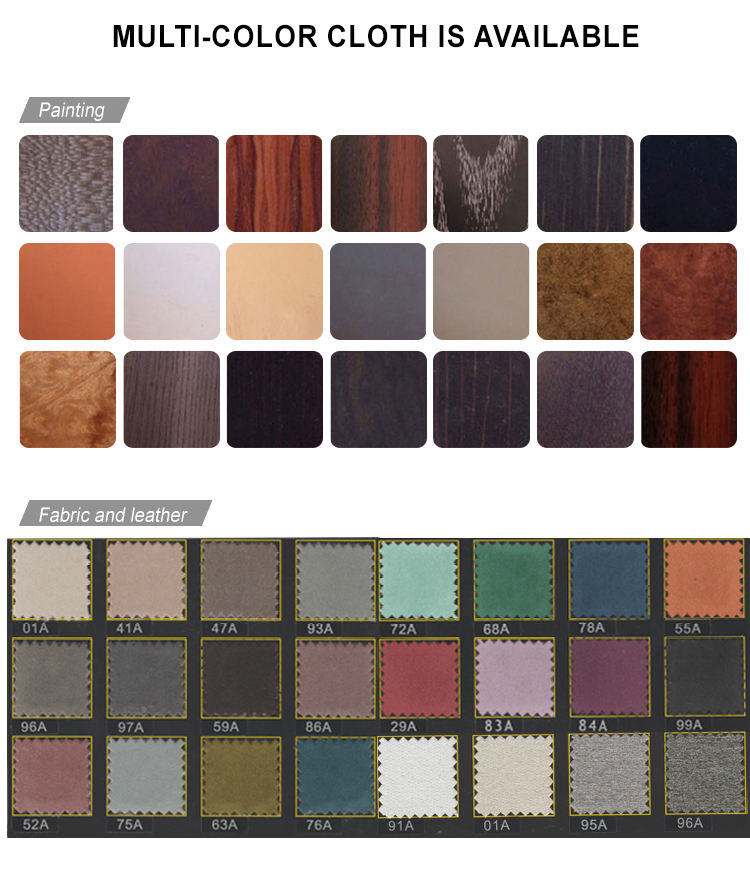 For customized colors, please contact salesperson