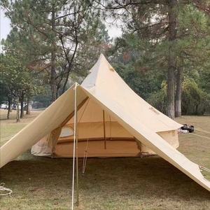 Tenda campana in tela impermeabile da esterno 5m per la caccia al campeggio <span class=keywords><strong>Glamping</strong></span> e alberghi per avventure all'aria aperta - Product Image 6