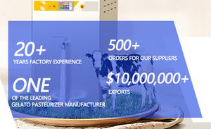 Más vendidos Costo barato Pasteury Lote homogéneo Congelado Calentamiento Multifuncional Helado Leche Gelato Pasteurizador - Product Image 3