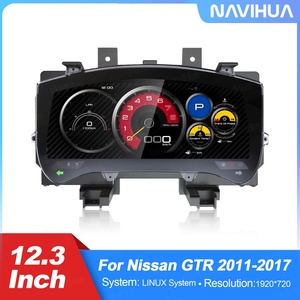 Navihua <b>Car</b> Upgrade 12.3'' <b>for</b> Nissan GTR 2011-2017 <b>Digital</b> Cluster Auto LCD Dashboard Linux System Virtual Cockpit Instrument - Product Image 4