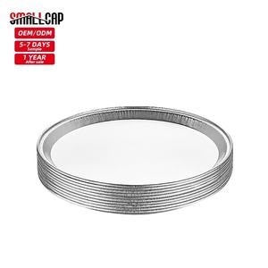 FT16 Motif de gaufrage personnalisé Feuille ronde à emporter 16 "Rond Partyware Feuille d'aluminium Plat Alimentaire Pan pour US Arabe - Product Image 1