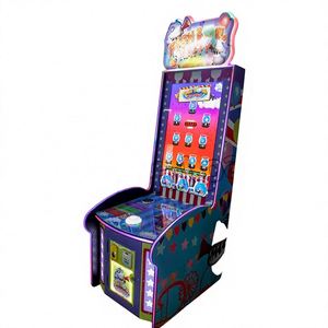 Machine de jeu d'arcade à monnayeur colorée, économique et esthétique pour parcs, machine de divertissement pour enfants, machine de loterie - Product Image 1