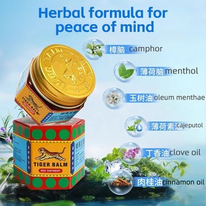<span class=keywords><strong>Baume</strong></span> <span class=keywords><strong>Blanc</strong></span> <span class=keywords><strong>Tigre</strong></span>, Crème à base de plantes chinoises pour les douleurs musculaires corporelles - Product Image 4
