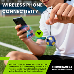 Wistino Thumb Mini WiFi <strong>Camera</strong> HD 150MAh Remote <strong>Wireless</strong> Voice Recorder Video Camcorder Home <strong>Security</strong> Surveillance Cameras - Product Image 3