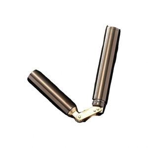 Creative Brass Kerosene <b>Lighter</b> Novelty Design Double Stick Model Eco-Friendly Portable Cigarette Oil <b>Lighter</b> <b>Custom</b> Giveaways - Product Image 1