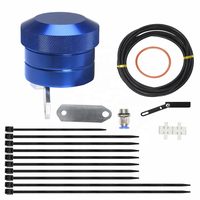 Lubrificateur de chaîne de moto haute précision ZHICHENG, kit de montage en aluminium CNC avec réservoir d'huile, multi-usages pour rénovation/amélioration